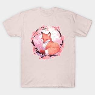 Springtime Fox T-Shirt